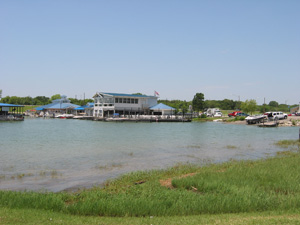 a view of the lynn creek marina